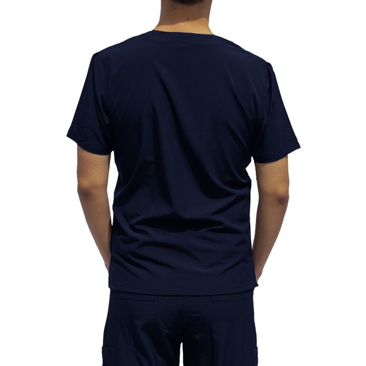 TWELVE - Twelve - scrub básico V - azul marino