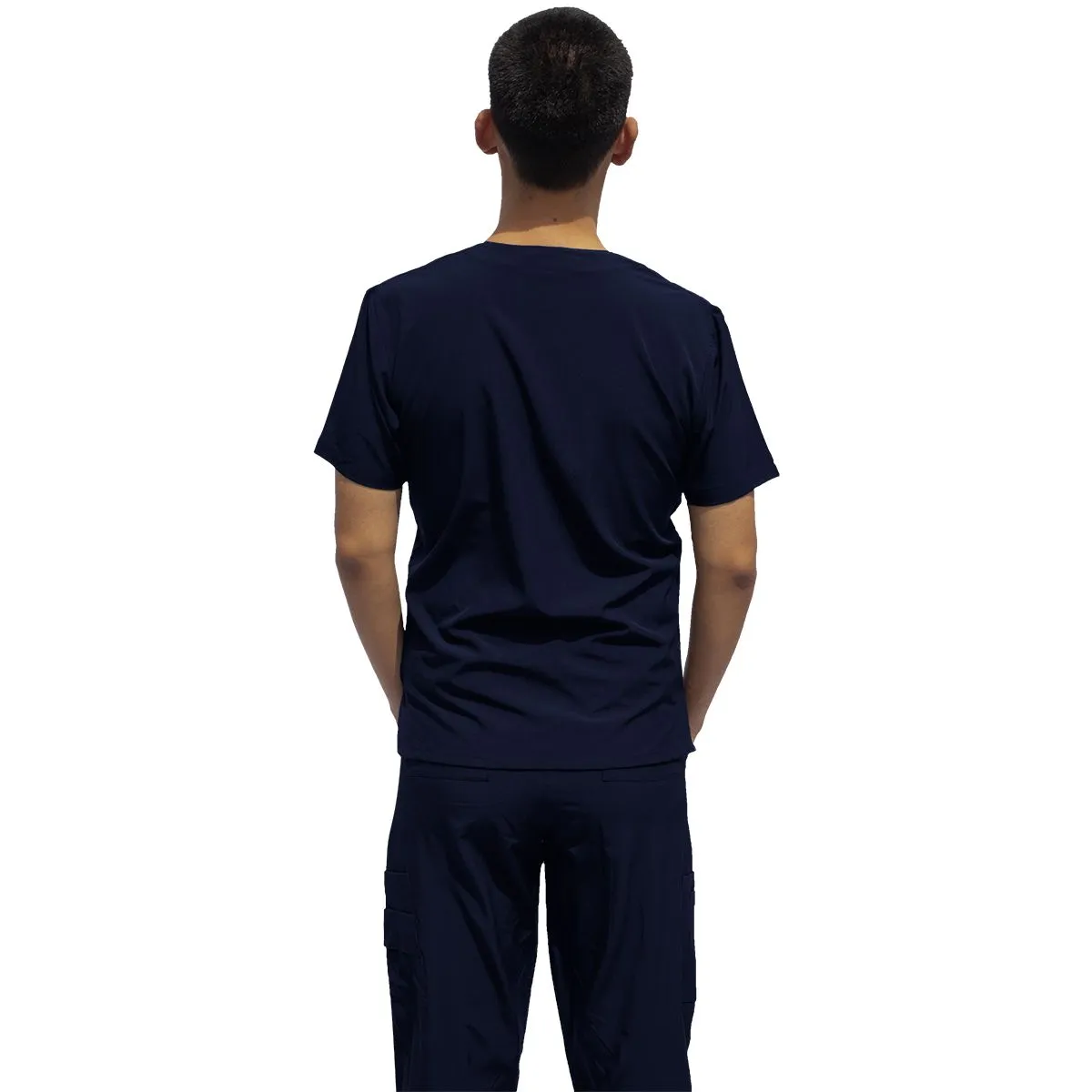 TWELVE - Twelve - scrub básico V - azul marino