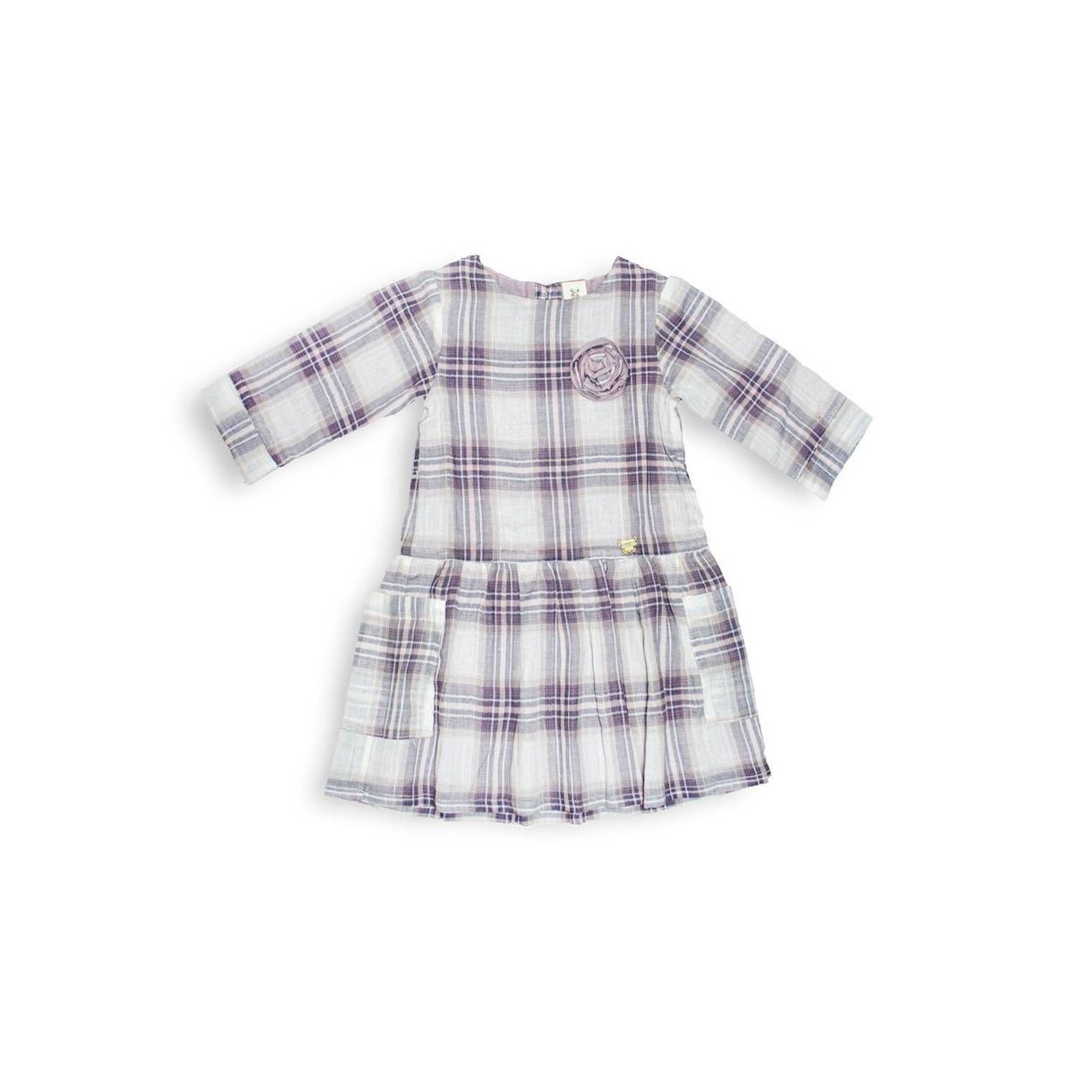 ILLIKA - Vestido niña a cuadros