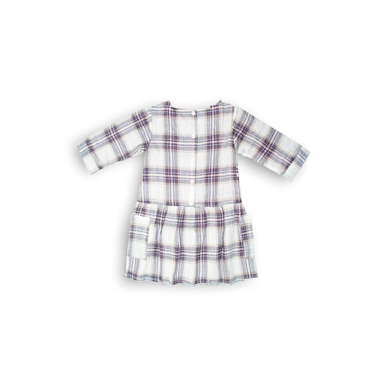 ILLIKA - Vestido niña a cuadros