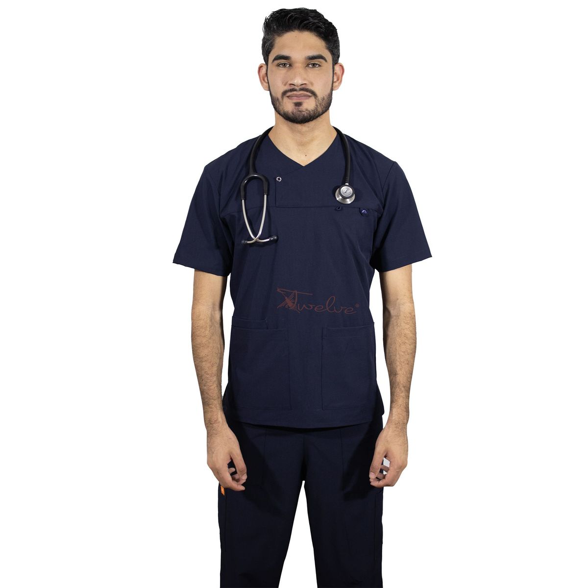 TWELVE - Twelve - scrub camisero - azul marino