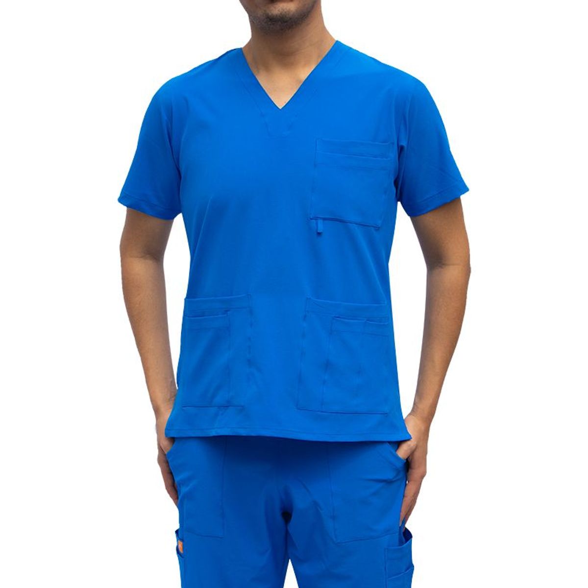 TWELVE - Twelve - scrub básico V - azur o azul italiano