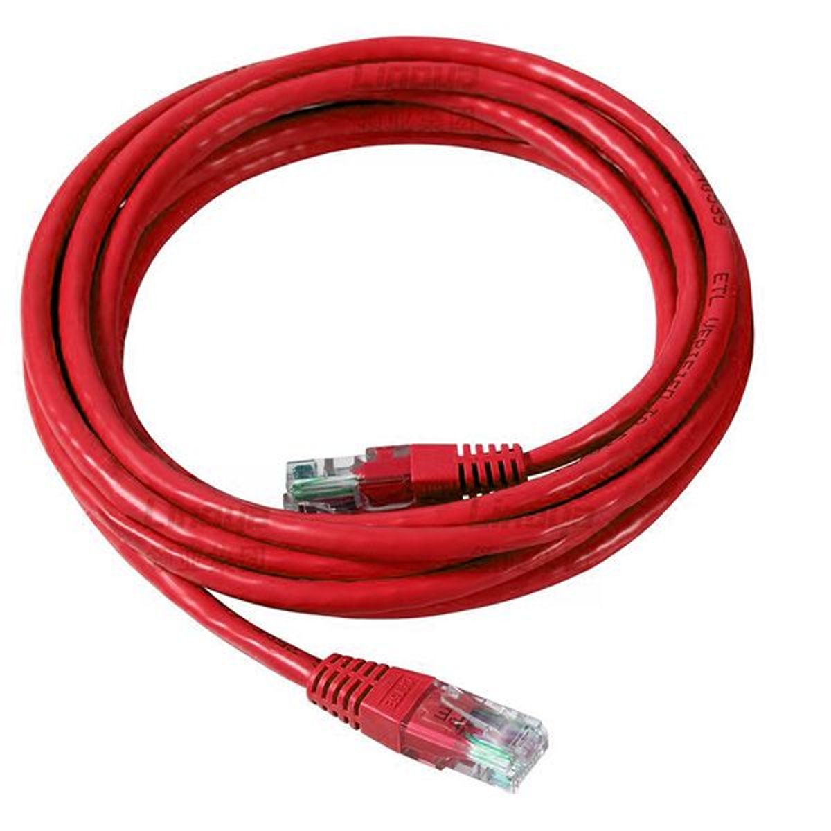 3M - 3M K6 Patch Cord CAT 6 U-UTP Rojo 3M - VOL-6ULB-L3-R