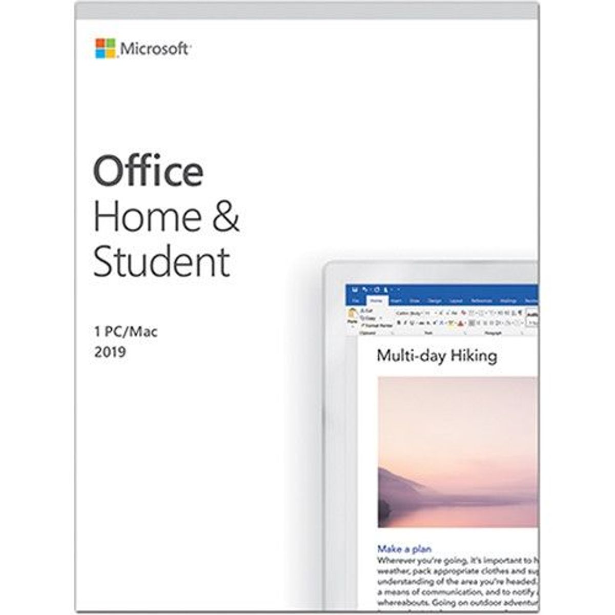 MICROSOFT - Microsoft Office Home & Student 2019 Lic. ESD Print Windows iOS Multi Idioma - 79G-05010L