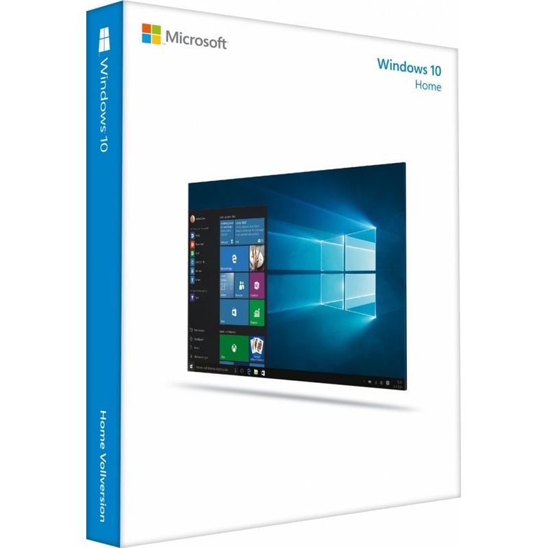 MICROSOFT - Microsoft Windows 10 Home 64-bit Español Lic. Original OEM DVD-ROM - KW9-00142