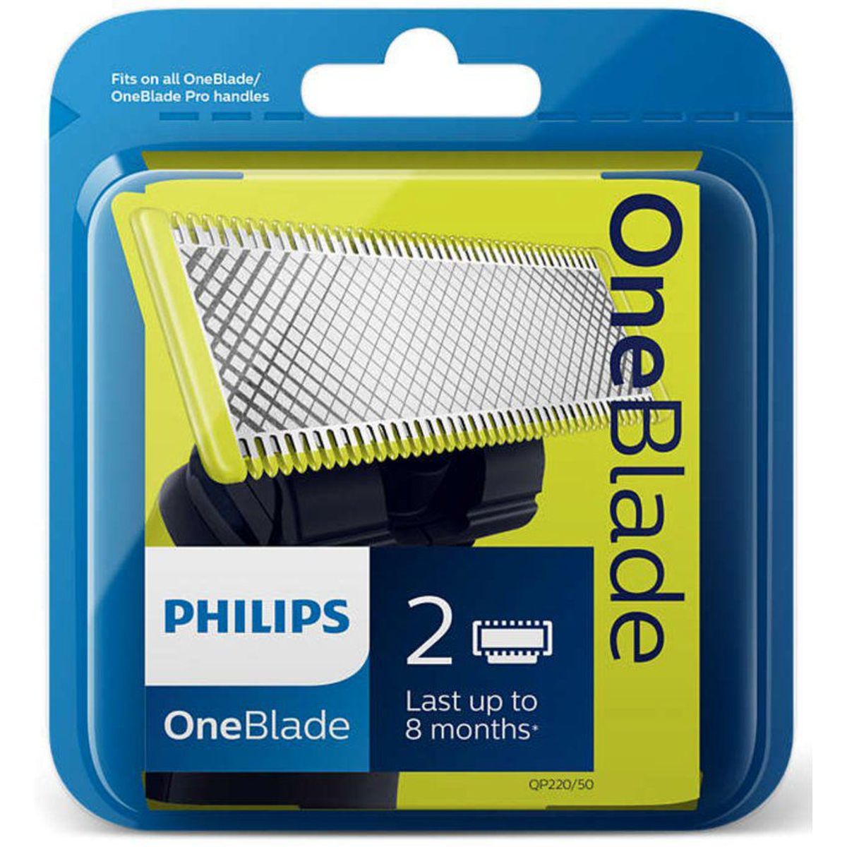 PHILIPS - Cuchilla de repuesto oneblade philips qp220