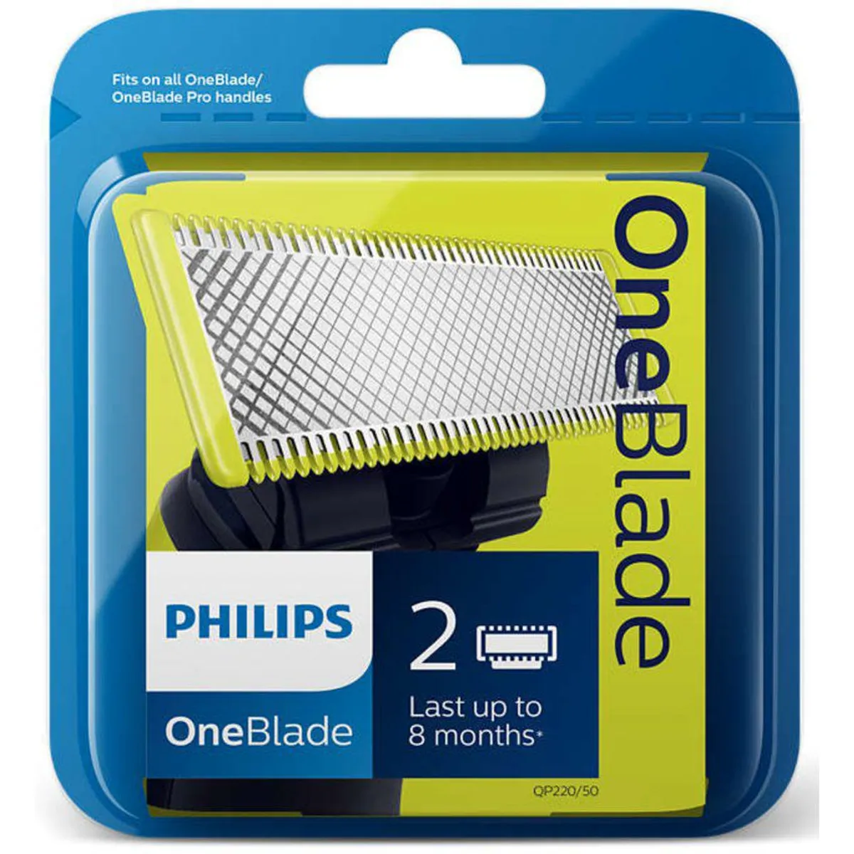 PHILIPS - Cuchilla de repuesto oneblade philips qp220