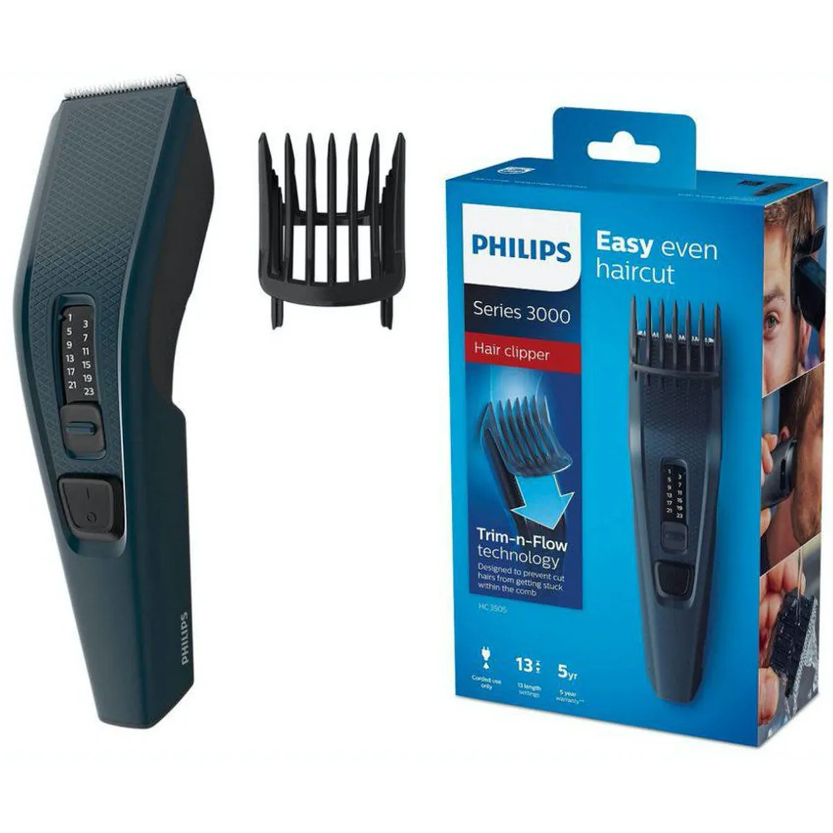 PHILIPS - Recortador de cabello philips de 13 posiciones