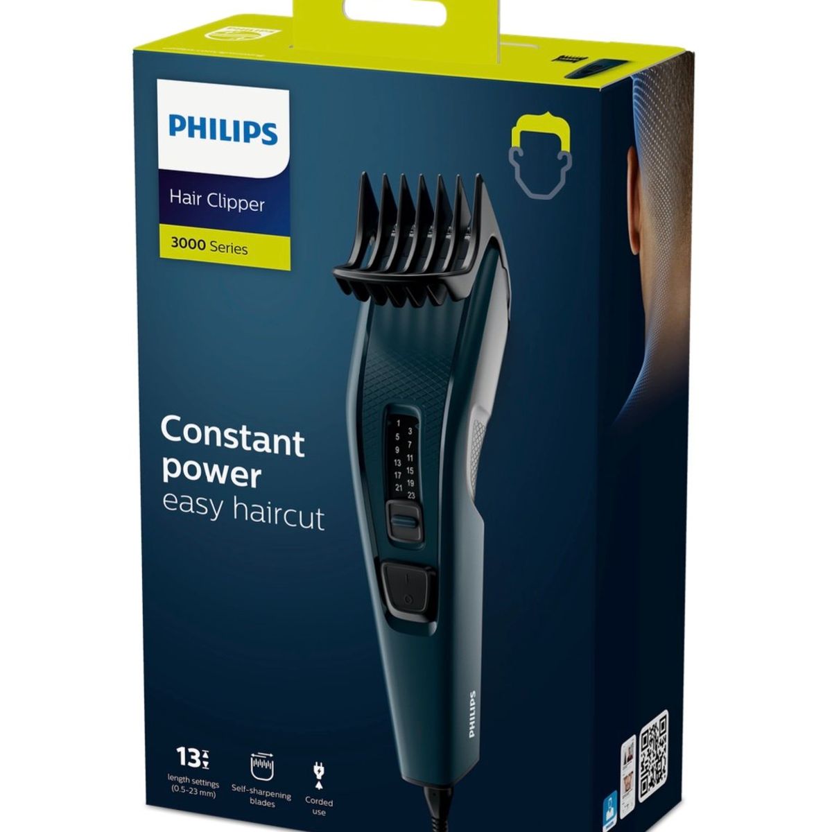 PHILIPS - Cortadora de cabello philips de 13 posiciones hc3505
