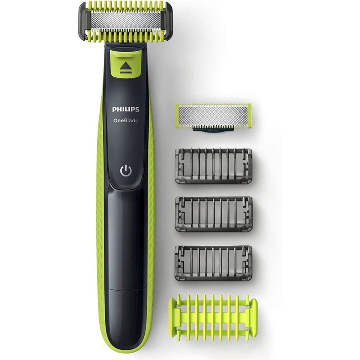 PHILIPS - Modelador de barba oneblade face & body 3 peines y 2 cuchillas qp2620