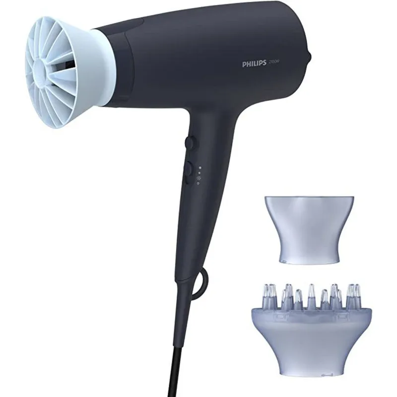 PHILIPS - Secadora de cabello philips 2100w con difusor y 6 velocidades bhd360
