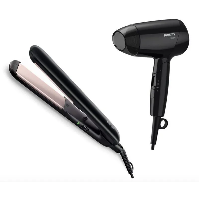 PHILIPS - Combo philips secadora 1200 w + alisadora revestimiento cerámico