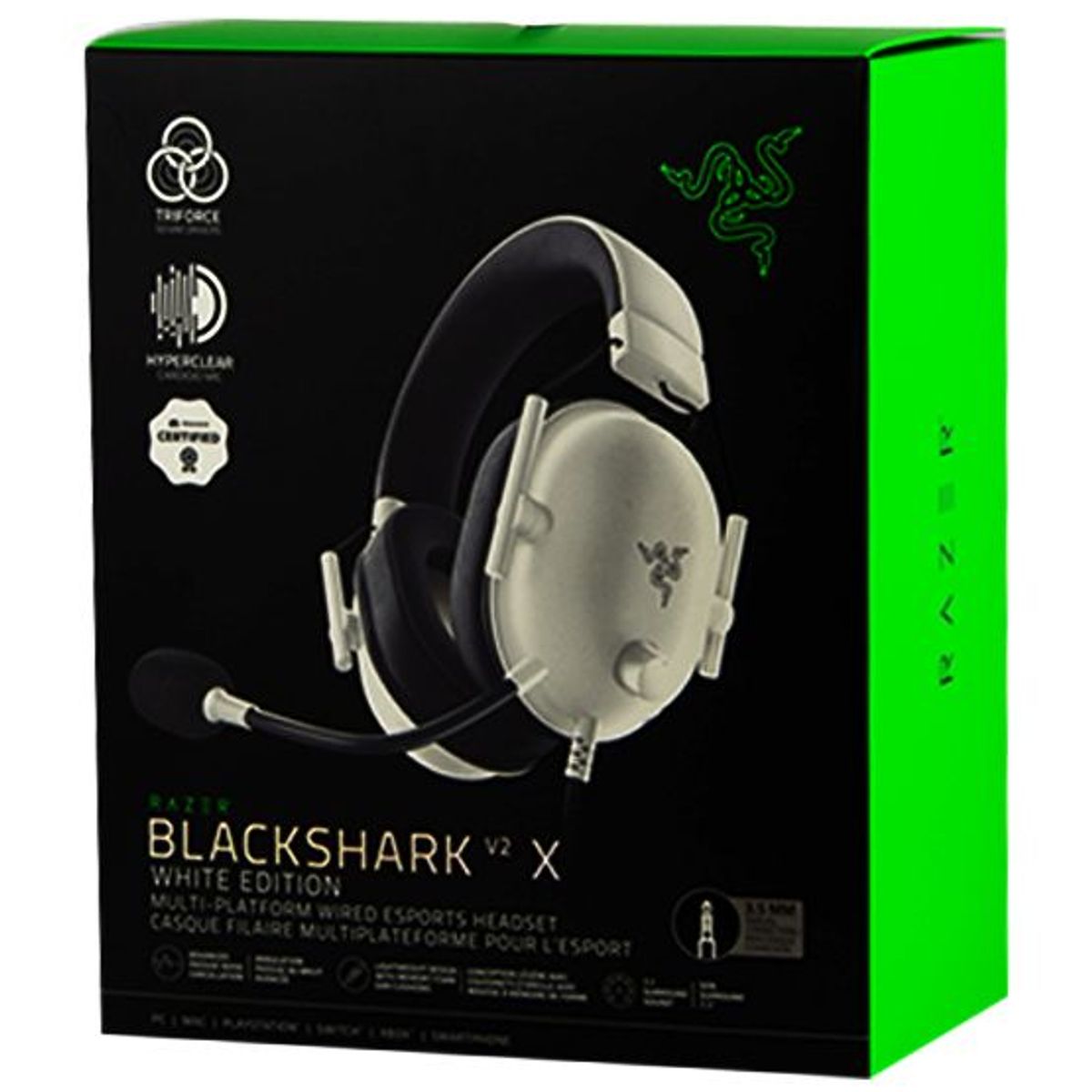 RAZER - Audifono Gamer Razer Blackshark V2 X 7.1 Multi-platform - Blanco