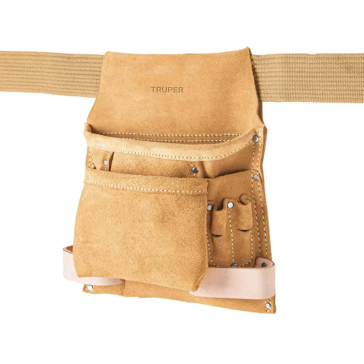 TRUPER - Cinturon Porta Herramientas 10 Compartimentos Truper