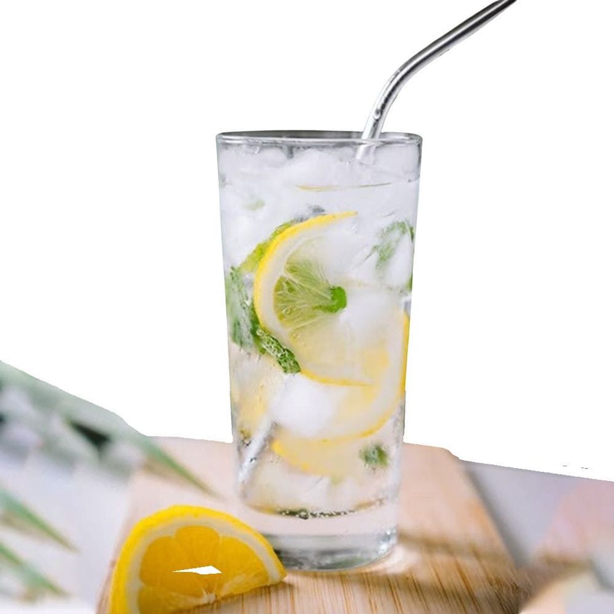 INSPIRA - Juego de 6 Vasos Altos de Vidrio 340 ml