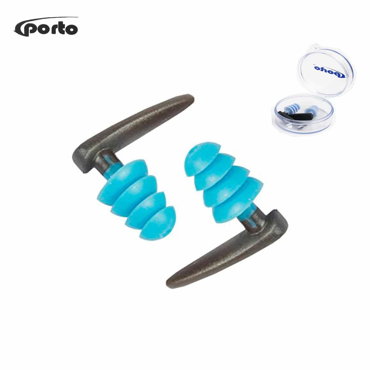 PORTO - Tapones de Oídos Reusable para Natación Porto