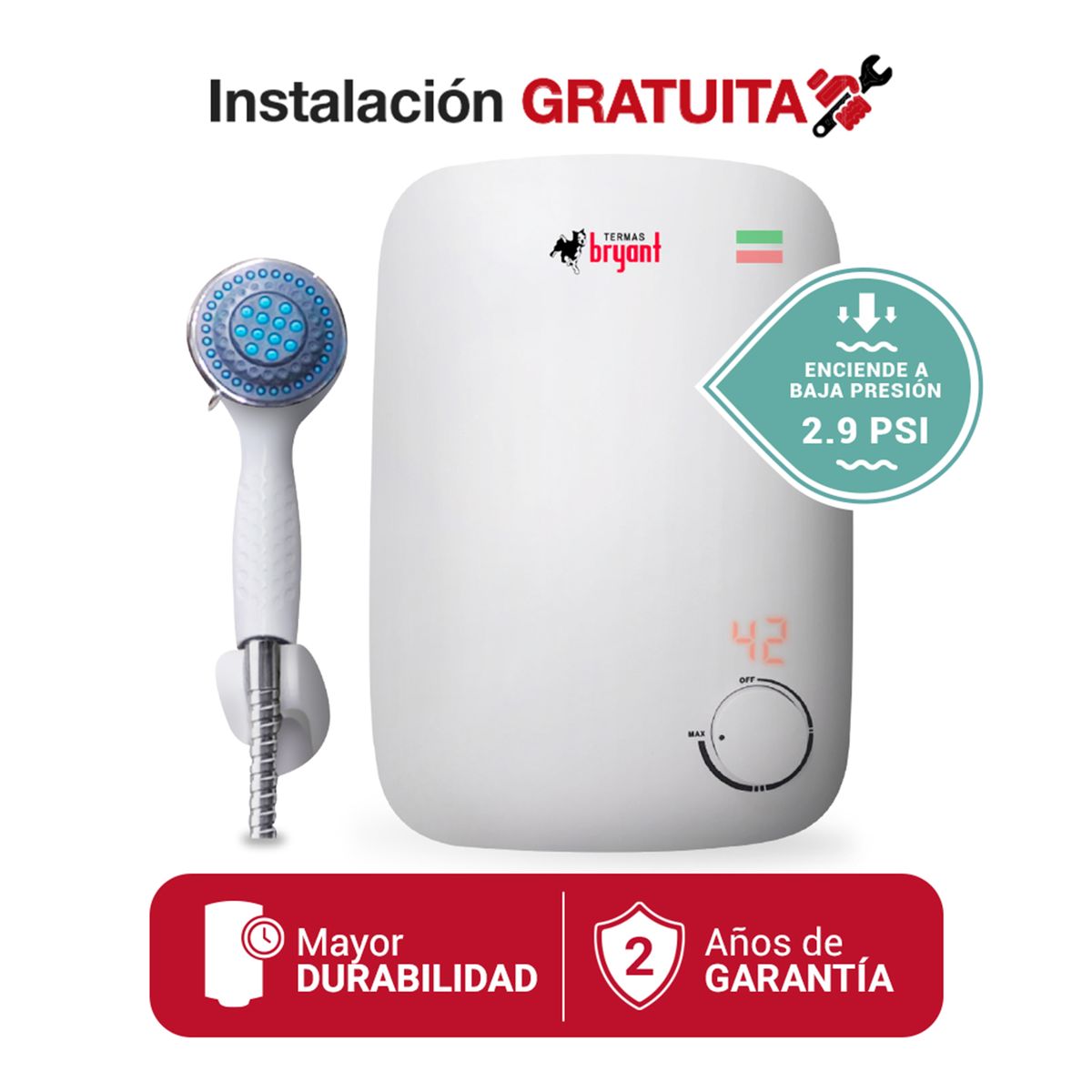 BRYANT - RAPIDUCHA ÓPTIMA 5.5 KW BRYANT