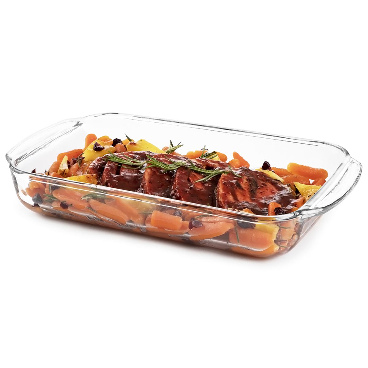 PYR O REY - Asadera de 2.5lt 36.4x 22 cm