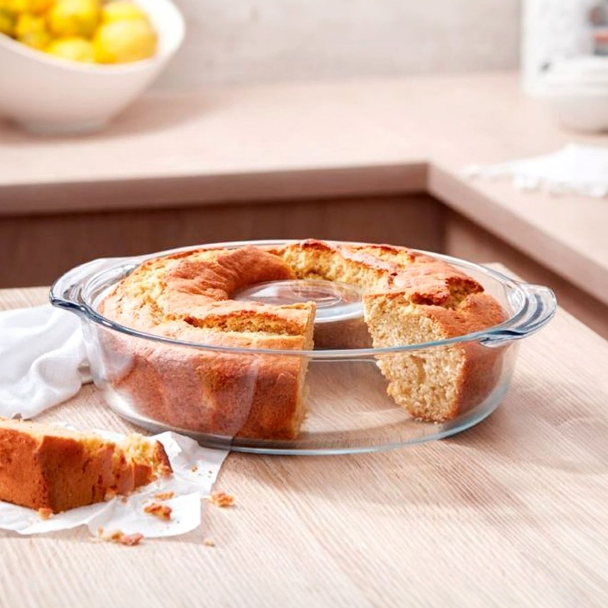 PYR O REY - Molde para keke de 1.83 Lt