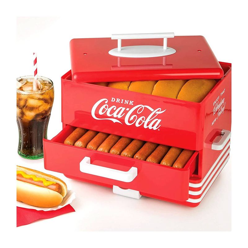 NOSTALGIA - Máquina Vaporera de Hot Dog CocaCola