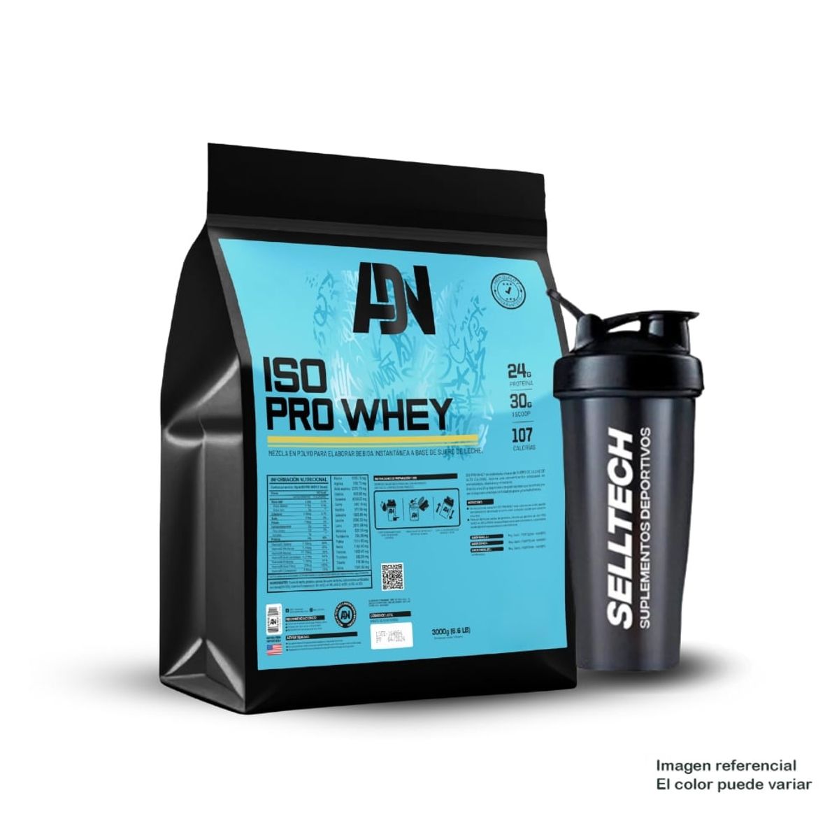 ADN - Iso Pro Whey 3 kg Vainilla