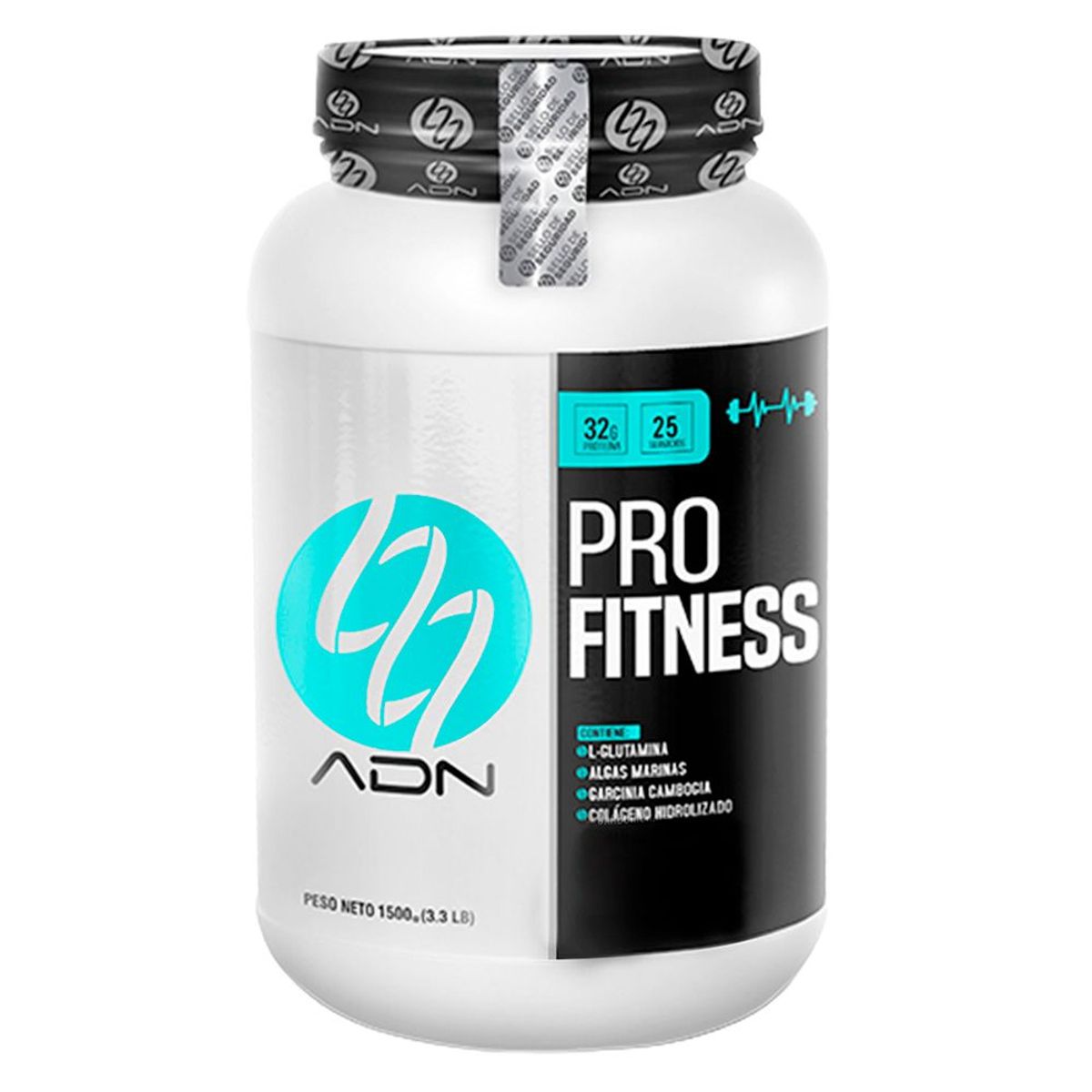ADN - Proteína Adn Pro Fitness 1,5 kg Vainilla Shaker