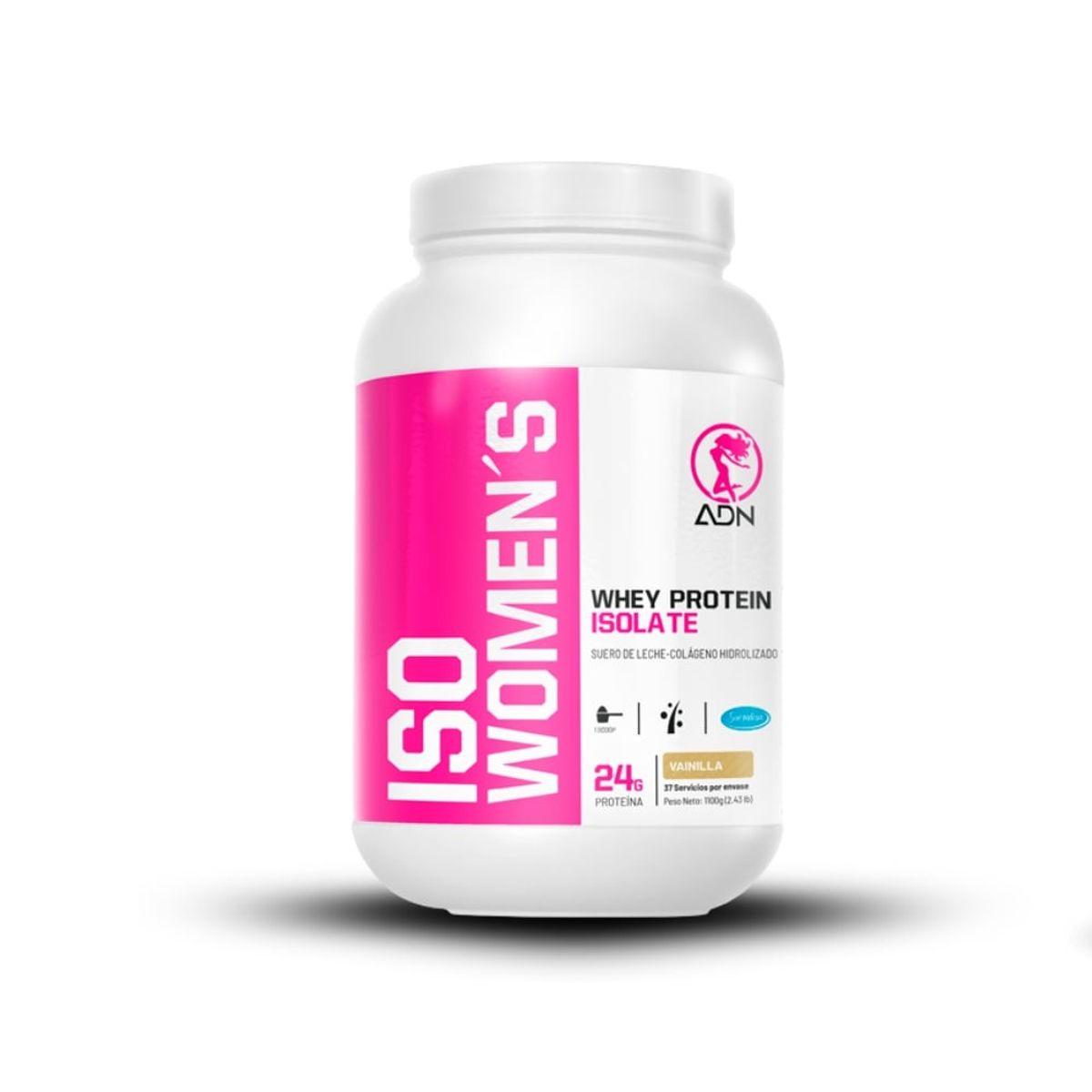 ADN - Proteína Adn Iso Women 1.1 kg Vainilla