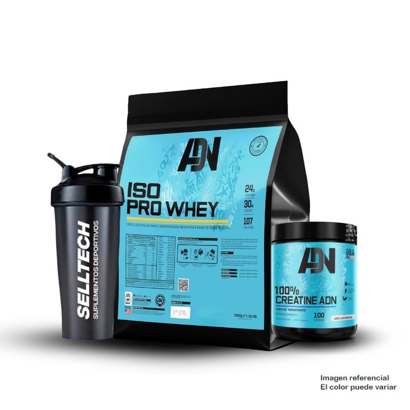 ADN - Iso Pro Whey 5 kg Chocolate + Creatina 250gr