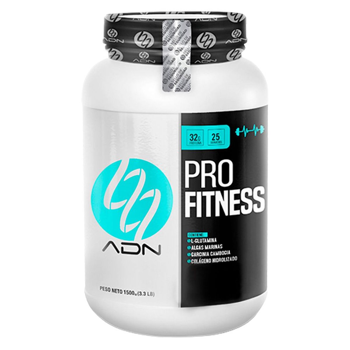 ADN - Pack Adn Pro Fitness 1.5 kg Chocolate +Hd X 15 Bot. Blueberry