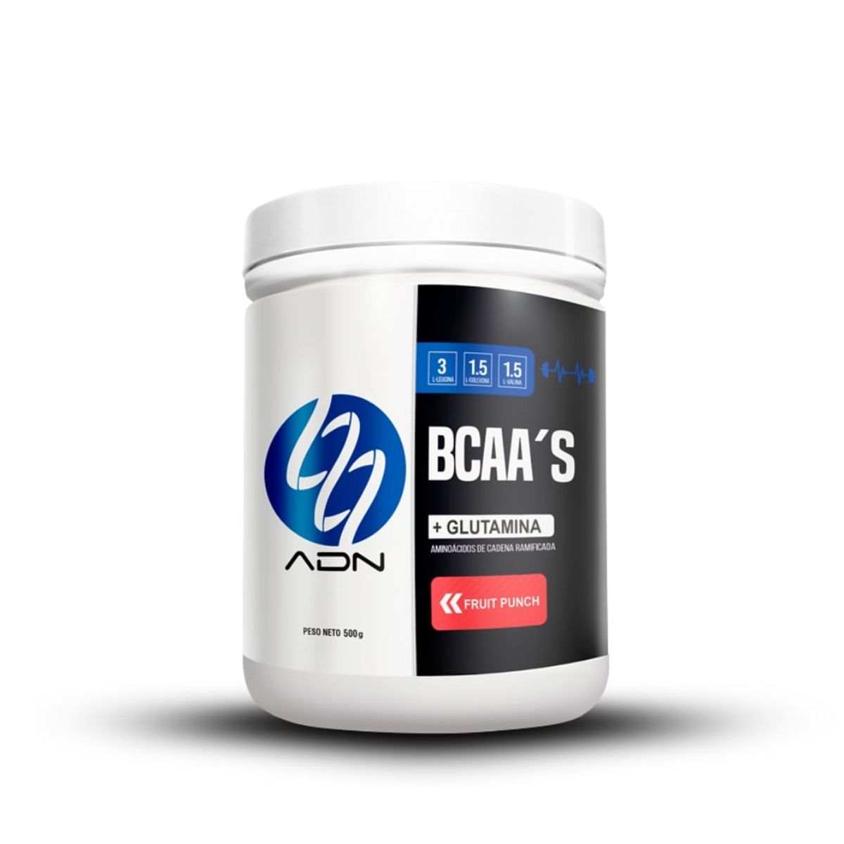 ADN - Proteína Pro mass xl 3kg Chocolate Creadn 500gr Bcca 500gr Fruit