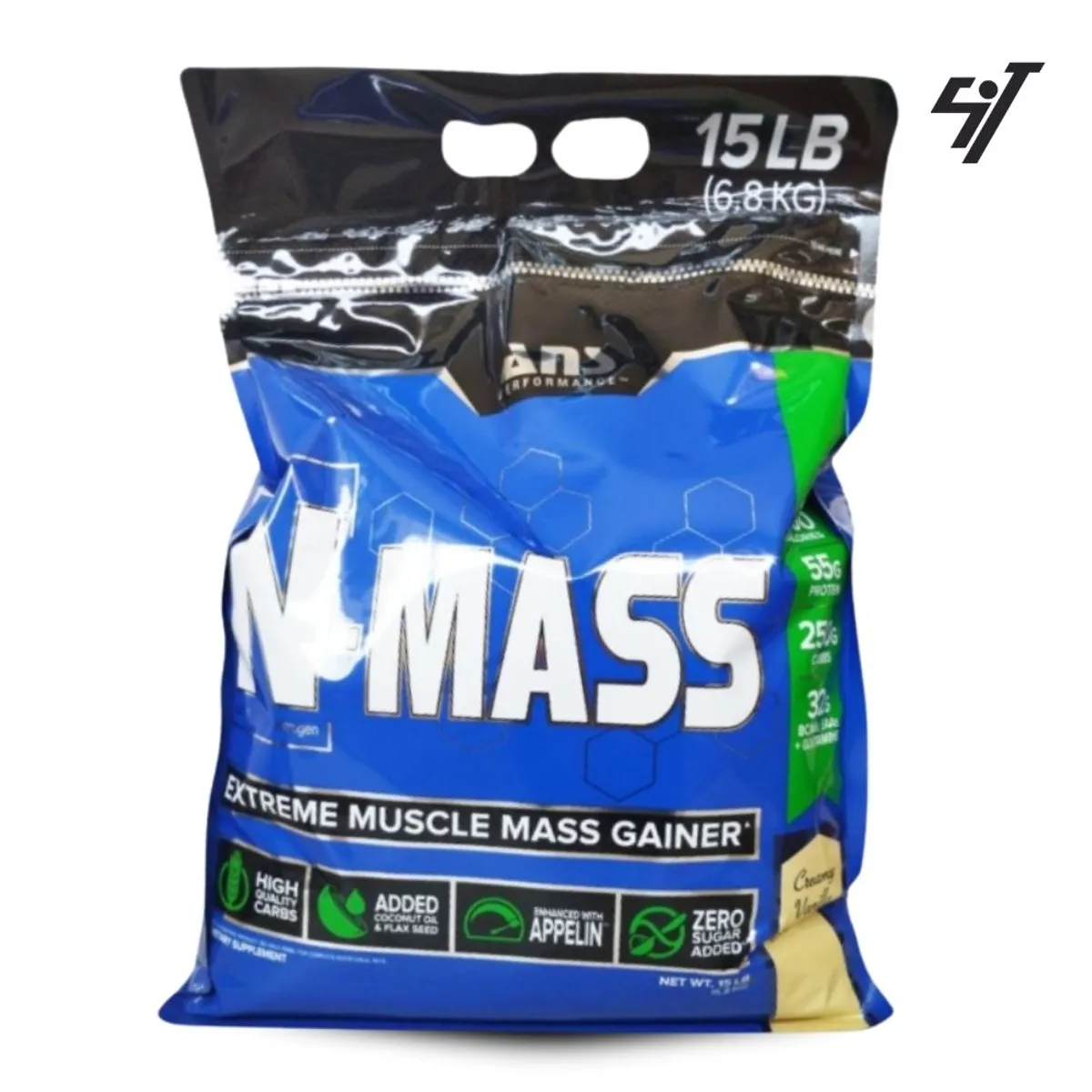 ANS PERFORMANCE - Ganador de Peso Ans N Mass 15 lb Vainilla