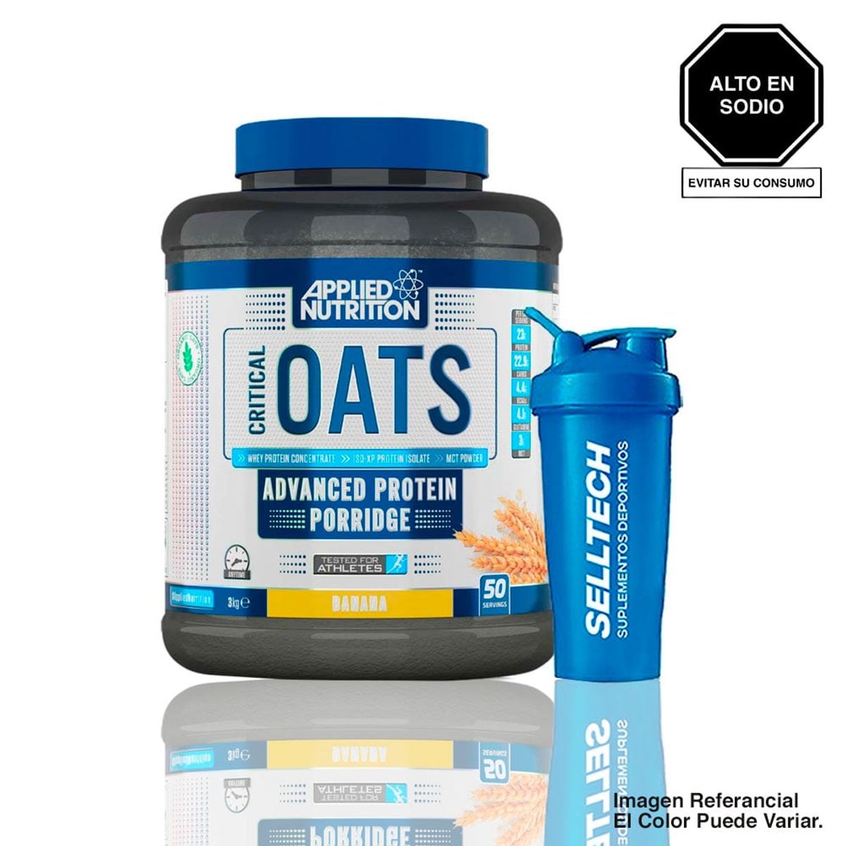 APPLIED NUTRITION - Proteína Applied Nutrition Critical Oats 3 kg Banana