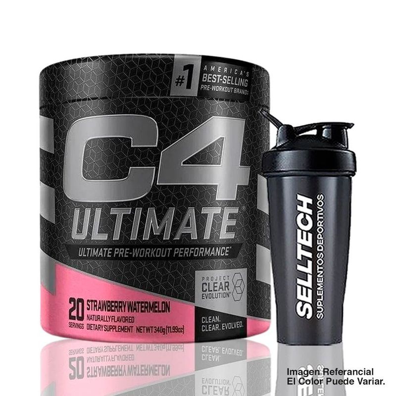 CELLUCOR - Pre Entreno Cellucor C4 Ultimate 340gr Strawberry Watermelon