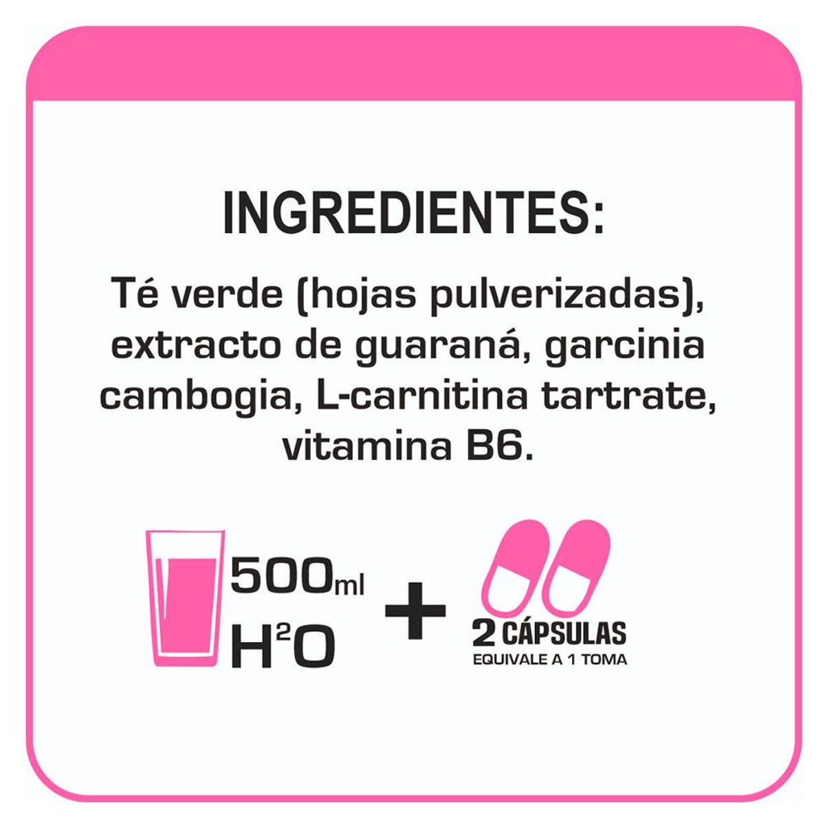 FITFEM - Quemador Degrasa Fitfem Ultra Fem Frasco De 66 Caps