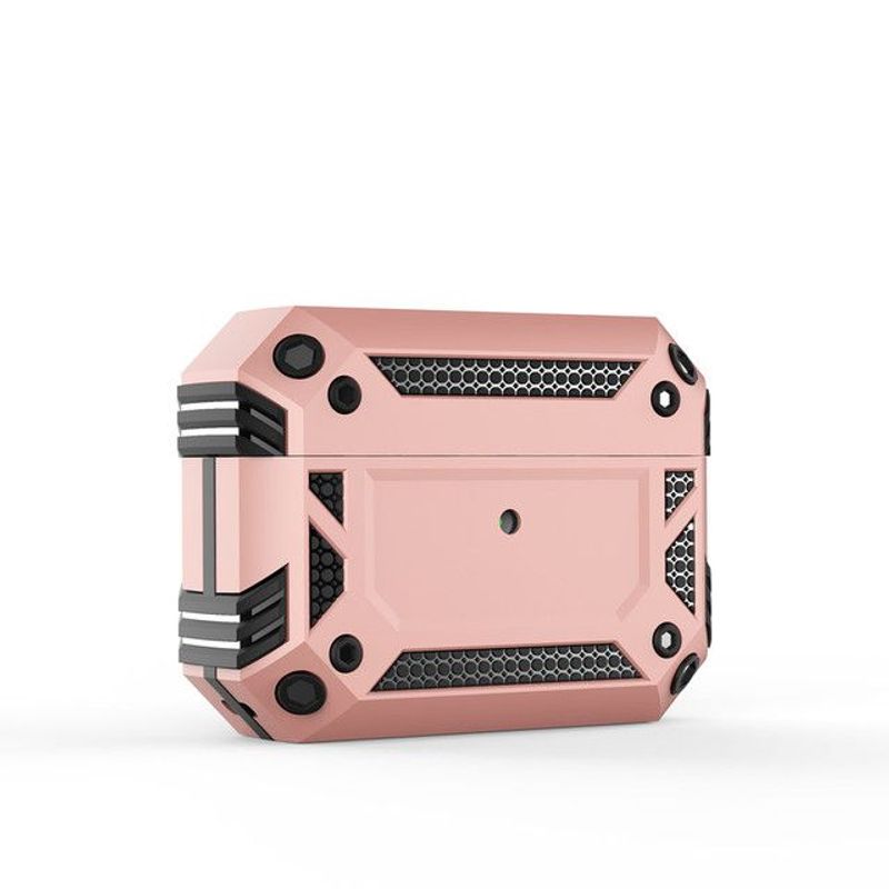 GENERICO - Case Protector para Apple Airpods Pro 2 Color Rosado Metalico