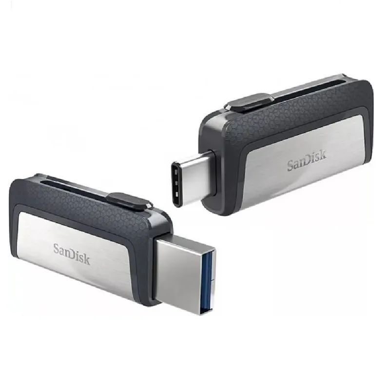 SANDISK - Memoria Sandisk USB OTG 128GB 150MB ULTRA Dual Drive TIPO C USB 3.1