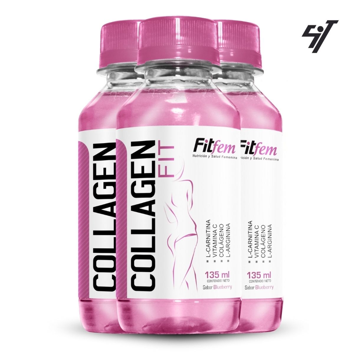 FITFEM - Collagen Fit 15 Botellas Blueberry