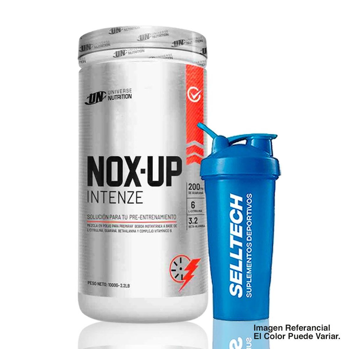 UNIVERSE NUTRITION - Pre Entreno Universe Nutrition Nox Up Intenze 1kg Citrus
