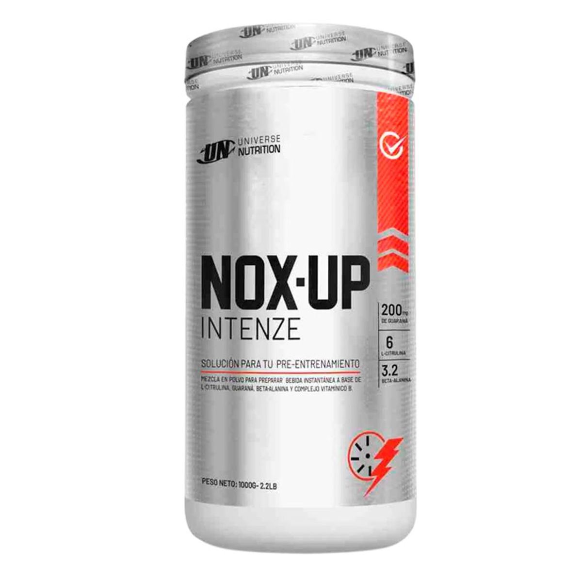UNIVERSE NUTRITION - Pre Entreno Universe Nutrition Nox Up Intenze 1kg Citrus