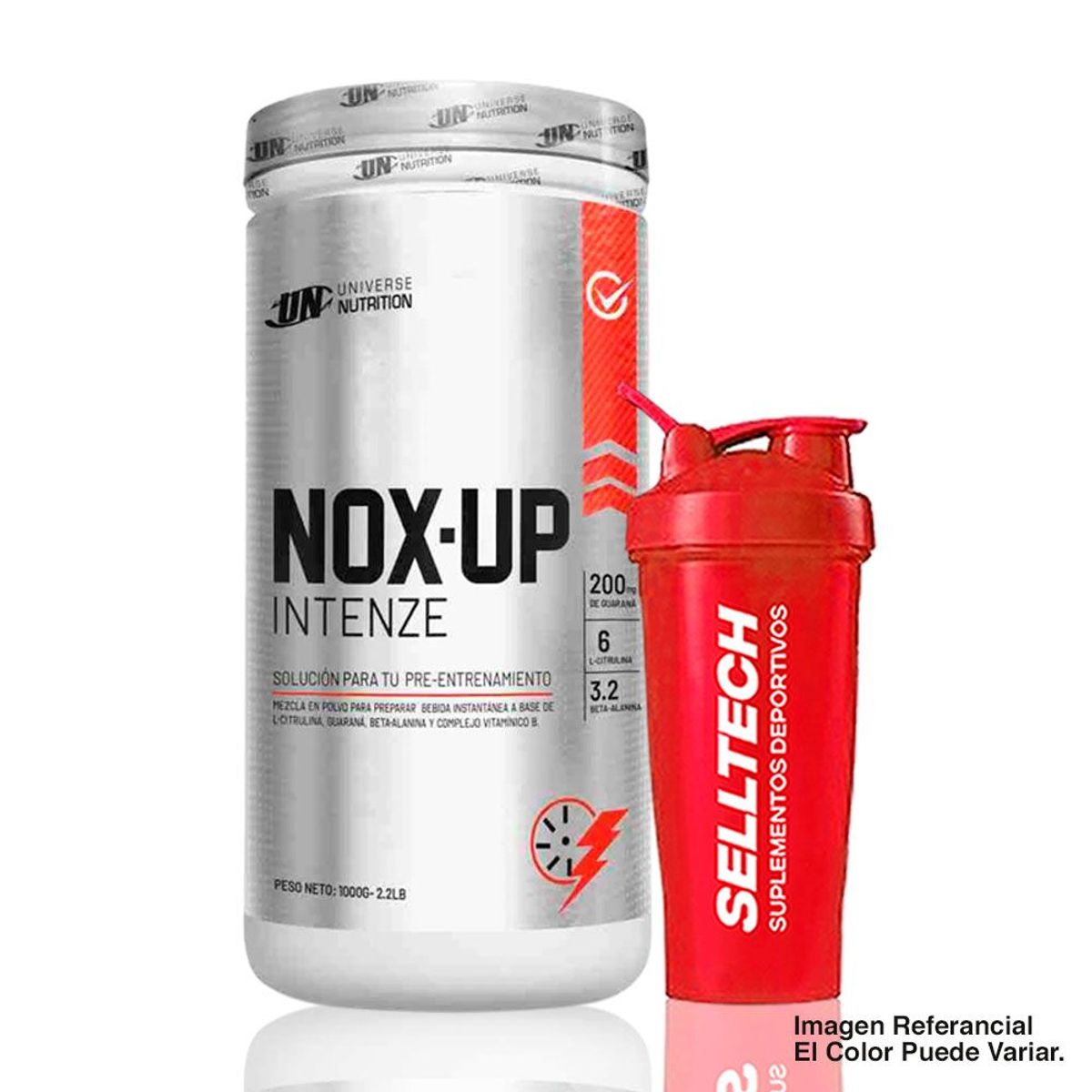 UNIVERSE NUTRITION - Pre Entreno Universe Nutrition Nox Up Intenze 1kg uvaShaker