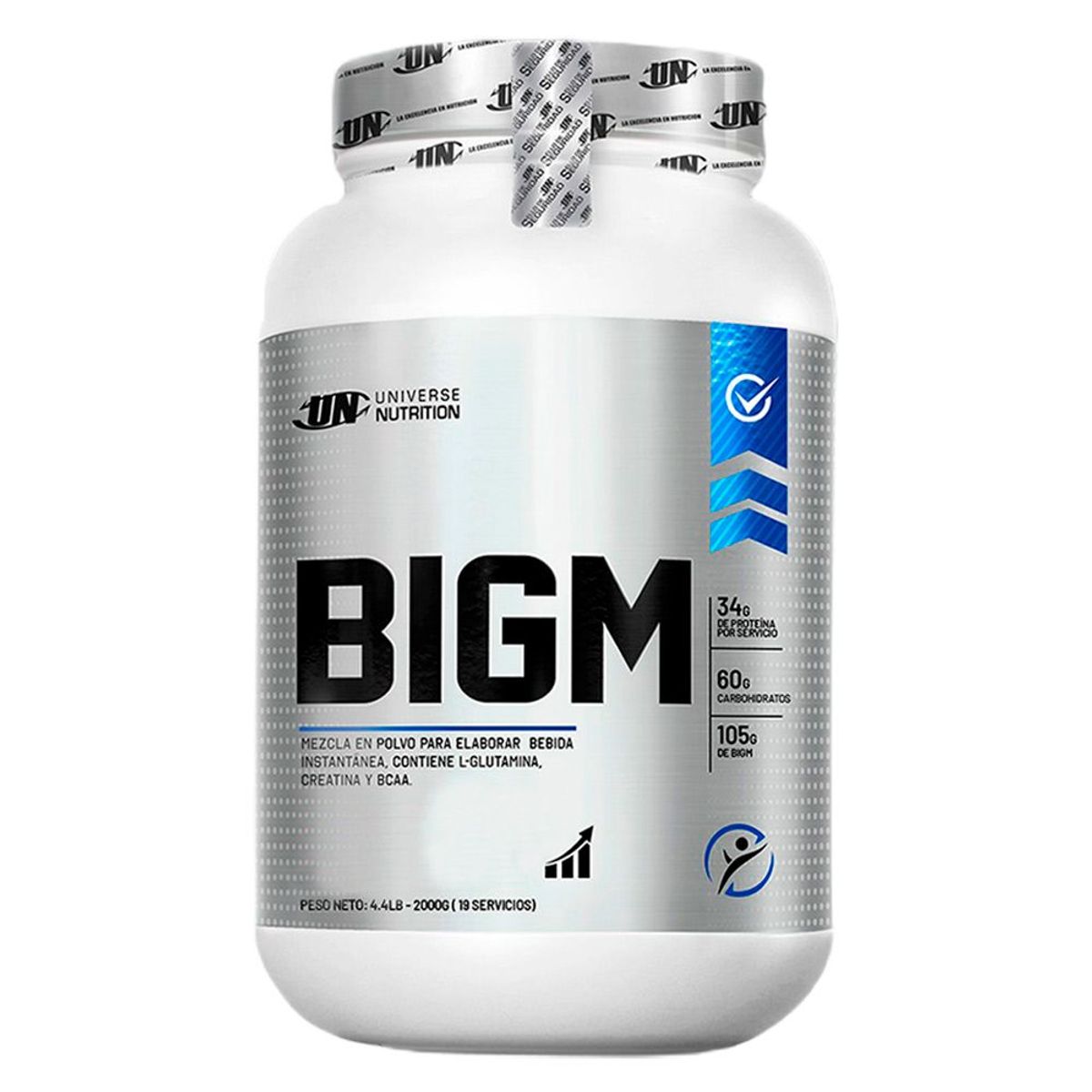Universe Nutrition - Proteína UN Bigm 2 kg Vainilla+bcaa 6000 500gr Fruit Punch