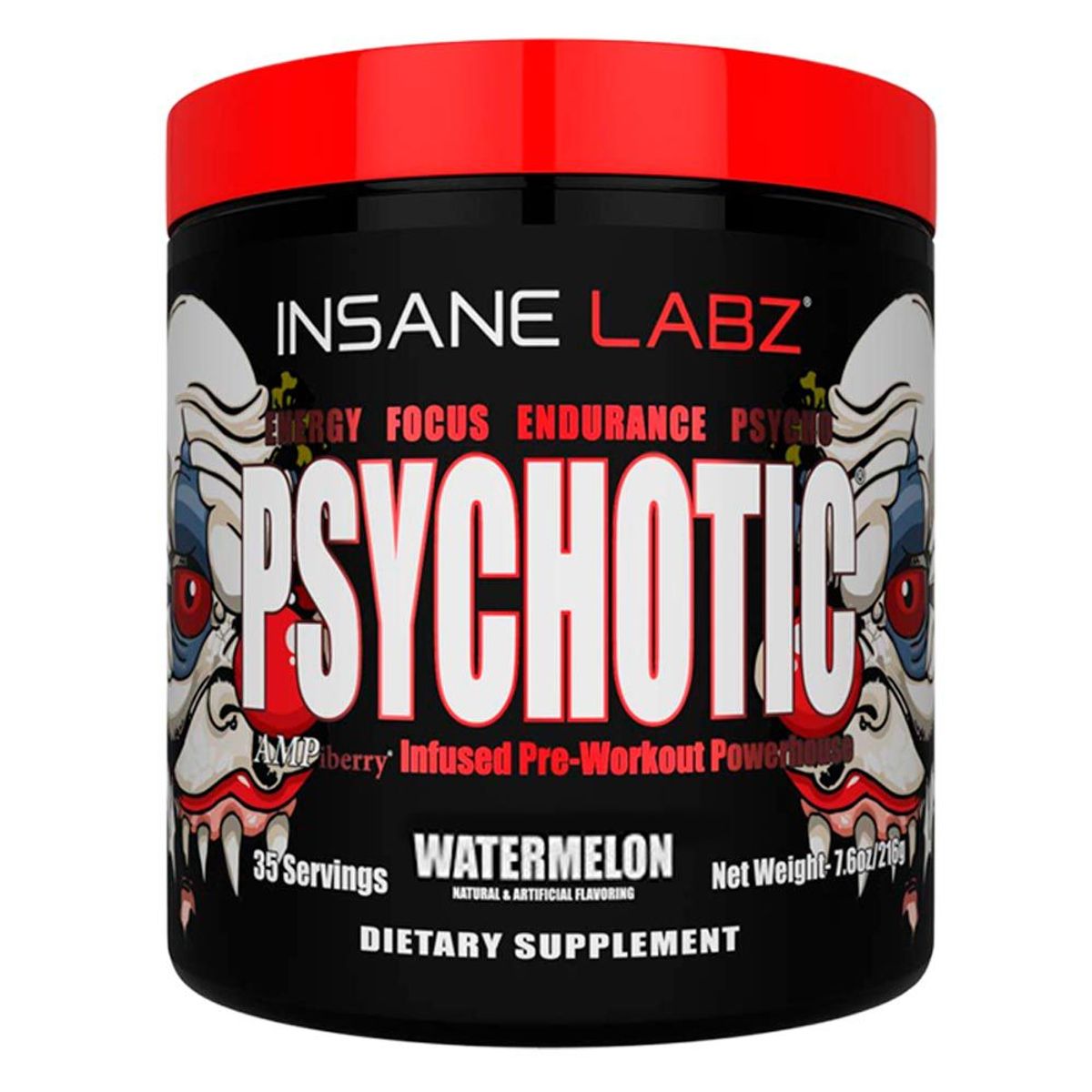 INSANE LABZ - Pre Entreno Psychotic 35 serv Watermelon