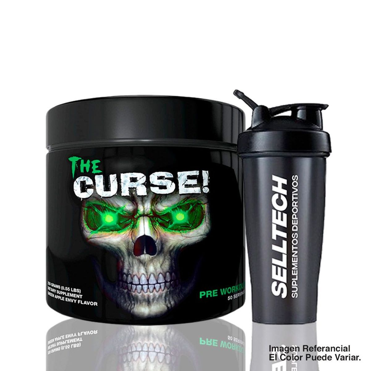 JNX SPORTS - Pre Entreno Jnx Sport The Curse 50 Servicios Green Apple