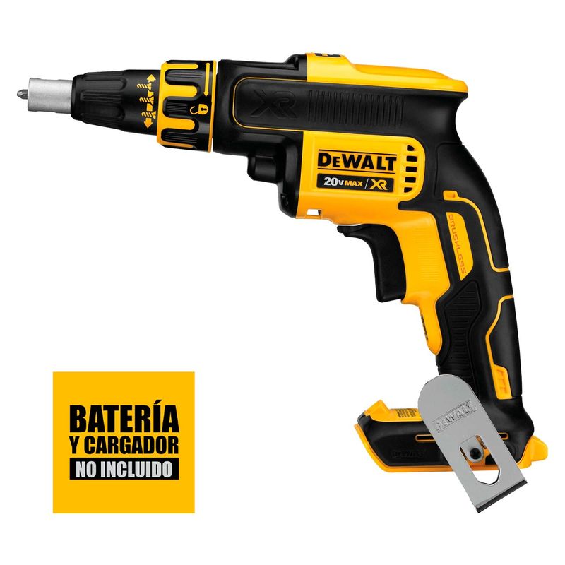 DEWALT - Atornillador Drywall 1/4'' 20V Baretool Dewalt DCF620B