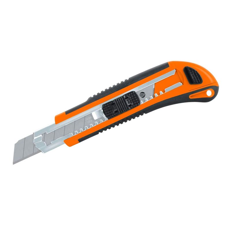 TRUPER - Cutter profesional Navaja Retráctil 18 mm. Truper