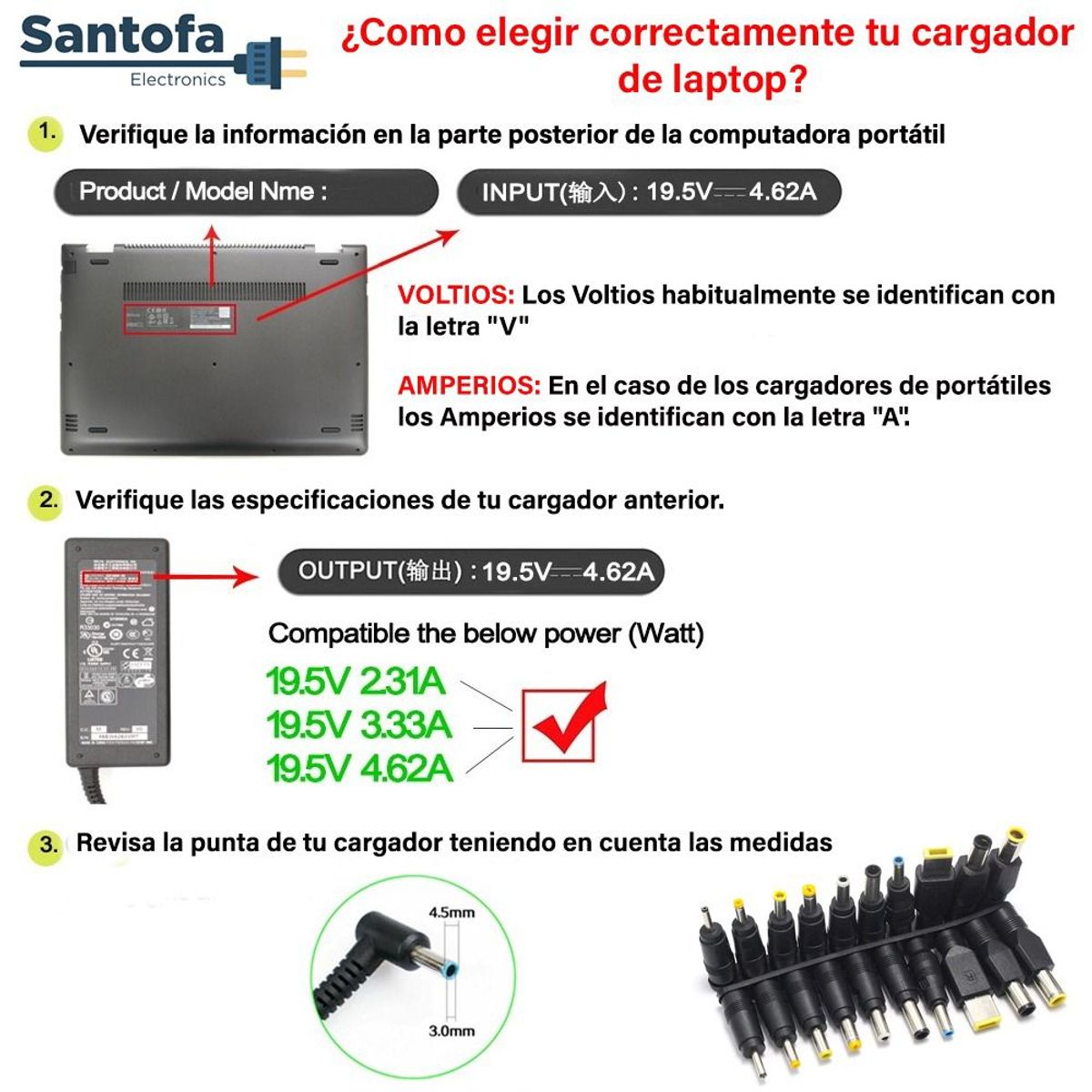 GENERICO - Cargador Genérico Laptop Toshiba 19V 474A 90w 55x25mm
