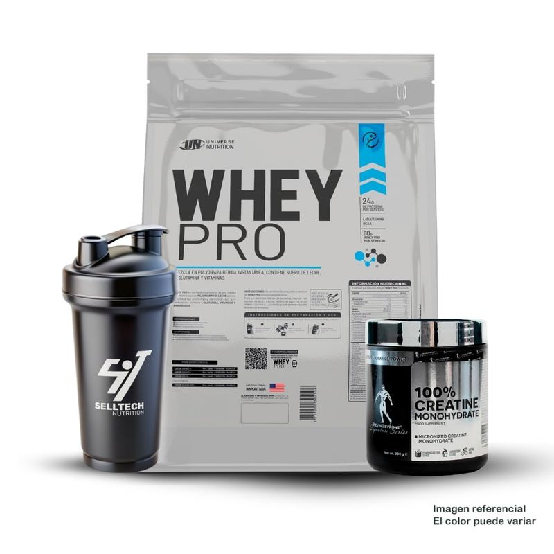 KEVIN LEVRONE - Whey Pro 5 kg Chocolate + Creatina Kevin Levrone 300gr
