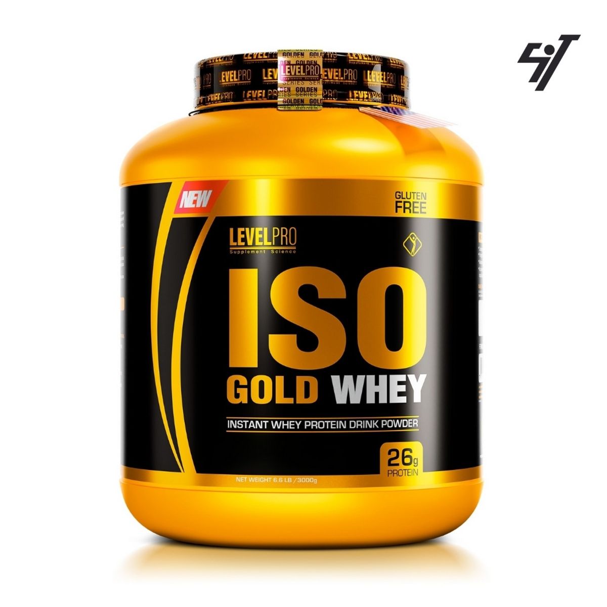 LEVEL PRO - Proteína Iso Gold Whey de 3kg Vainilla