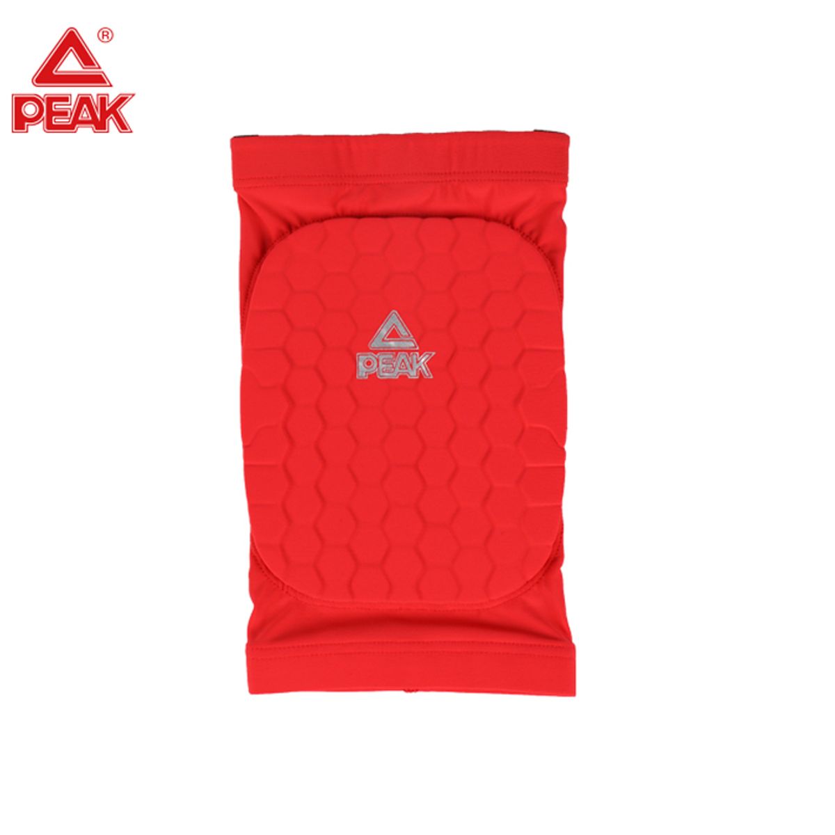 PEAK - Rodillera   corta  con hex pad rojo