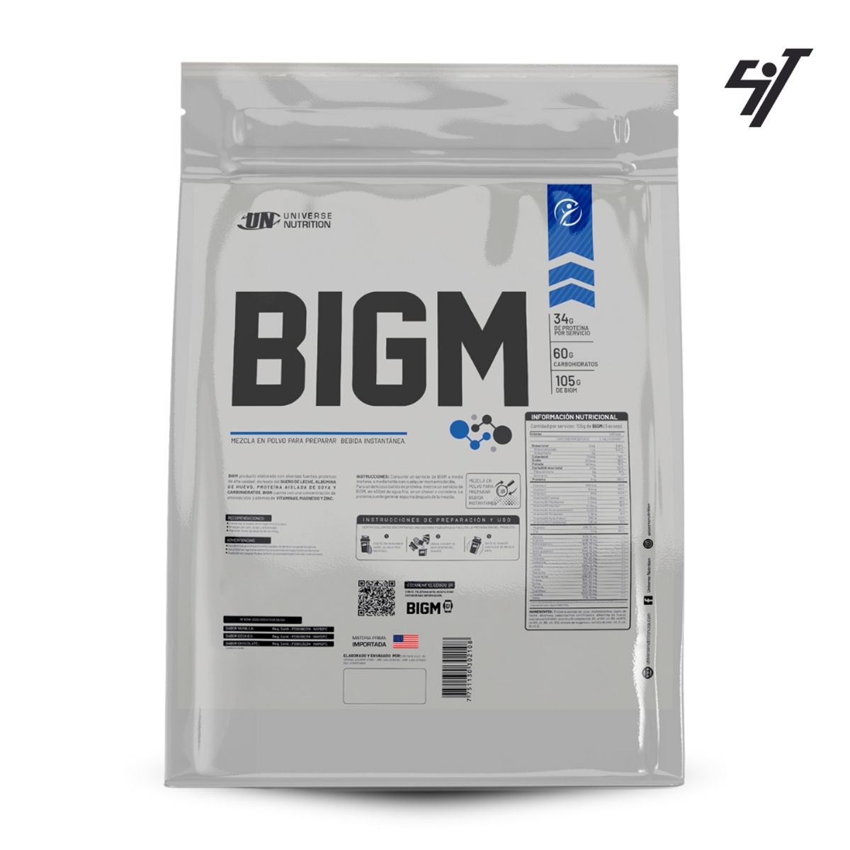 UNIVERSE NUTRITION - Proteína UN Bigm 3 Kg Vainilla